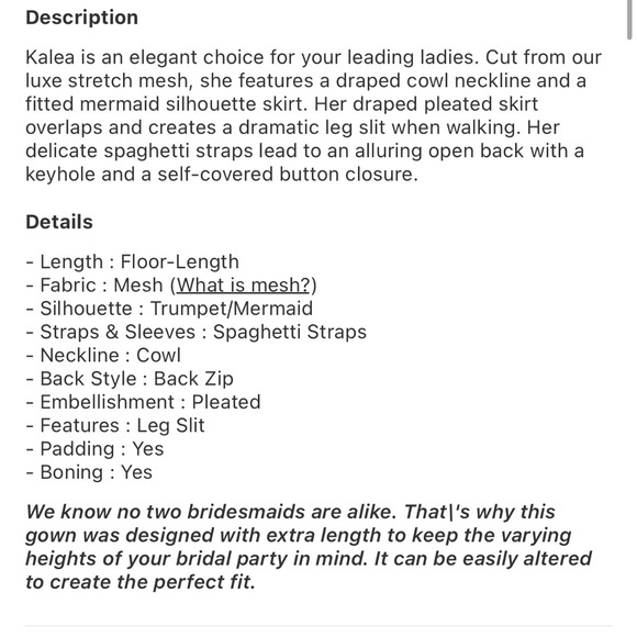 Azazie Kalea - DUSTY ROSE SIZE 4 - Picture 15 of 15